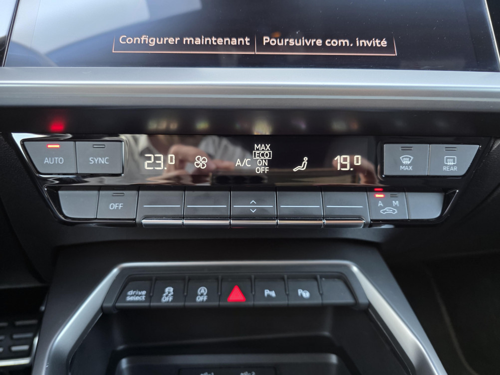 Acheter Audi A3 Sportback A3 Sportback 35 TFSI Mild Hybrid 150 S tronic 7 S Line 5p occasion dans les concessions du Groupe Faurie