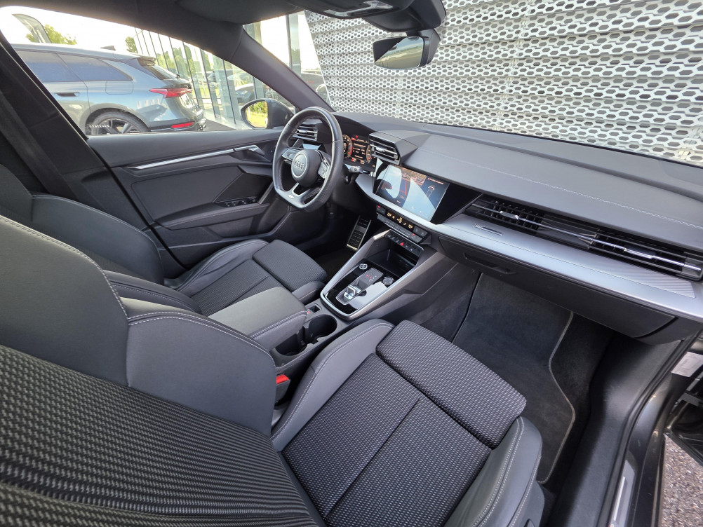 Acheter Audi A3 Sportback A3 Sportback 35 TFSI Mild Hybrid 150 S tronic 7 S Line 5p occasion dans les concessions du Groupe Faurie