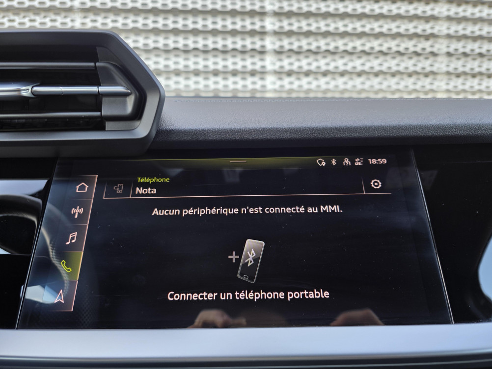 Acheter Audi A3 Sportback A3 Sportback 35 TFSI Mild Hybrid 150 S tronic 7 S Line 5p occasion dans les concessions du Groupe Faurie