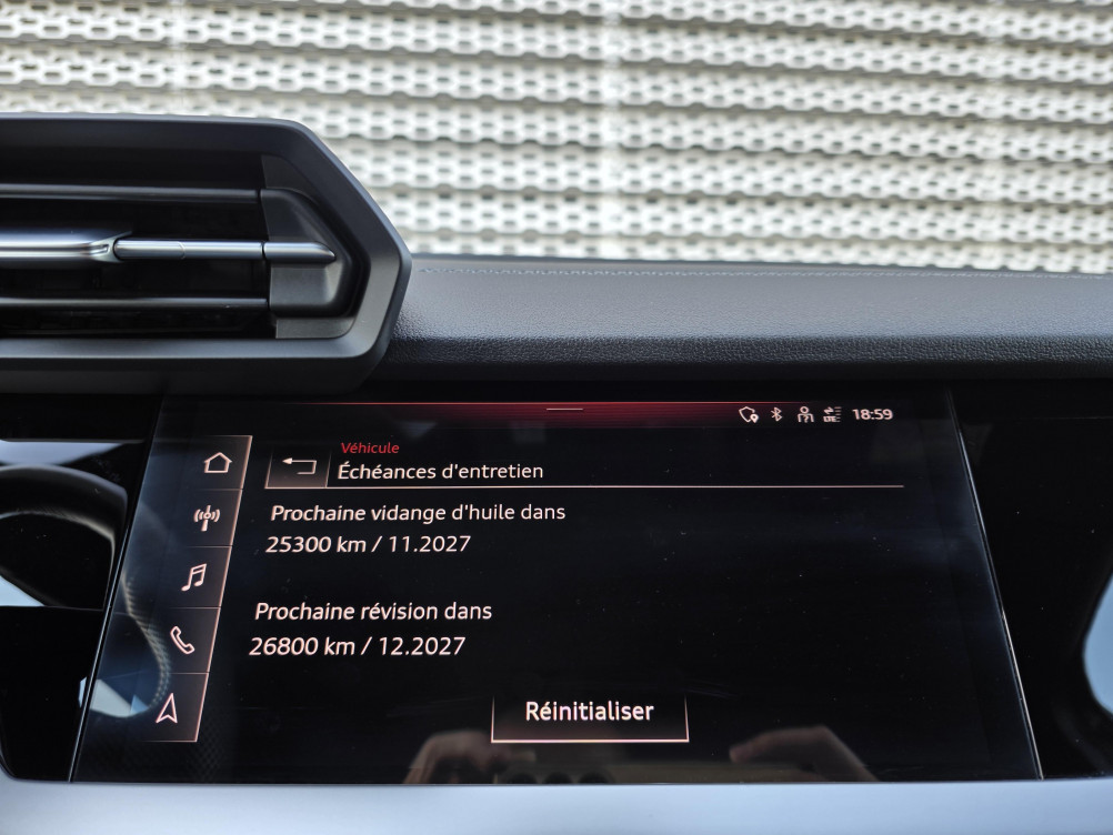 Acheter Audi A3 Sportback A3 Sportback 35 TFSI Mild Hybrid 150 S tronic 7 S Line 5p occasion dans les concessions du Groupe Faurie
