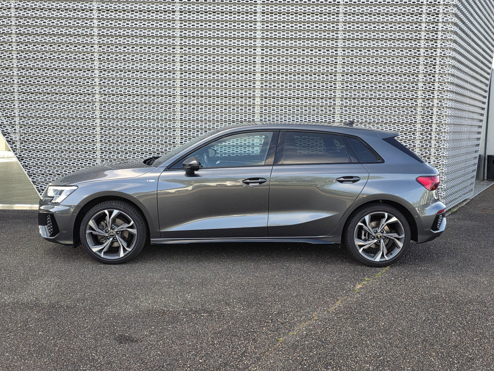 Acheter Audi A3 Sportback A3 Sportback 35 TFSI Mild Hybrid 150 S tronic 7 S Line 5p occasion dans les concessions du Groupe Faurie