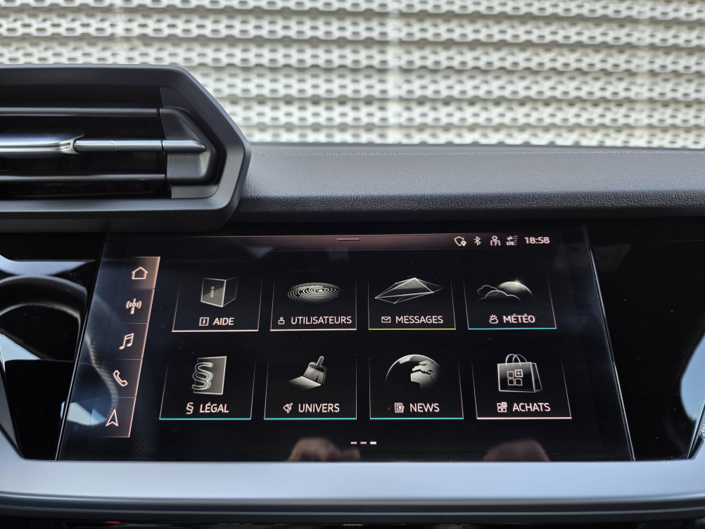 Acheter Audi A3 Sportback A3 Sportback 35 TFSI Mild Hybrid 150 S tronic 7 S Line 5p occasion dans les concessions du Groupe Faurie
