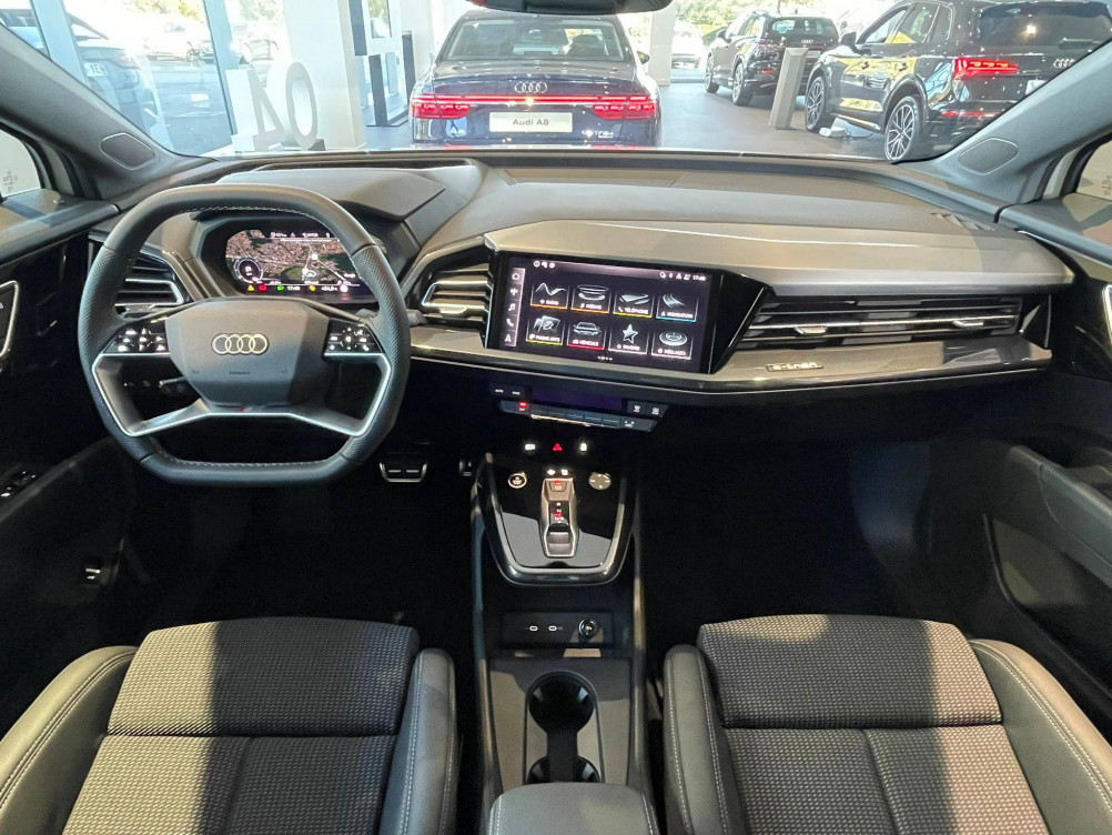 Acheter Audi Q4 Q4 e-tron Sportback 40 204 ch 82 kWh S line 5p neuf dans les concessions du Groupe Faurie