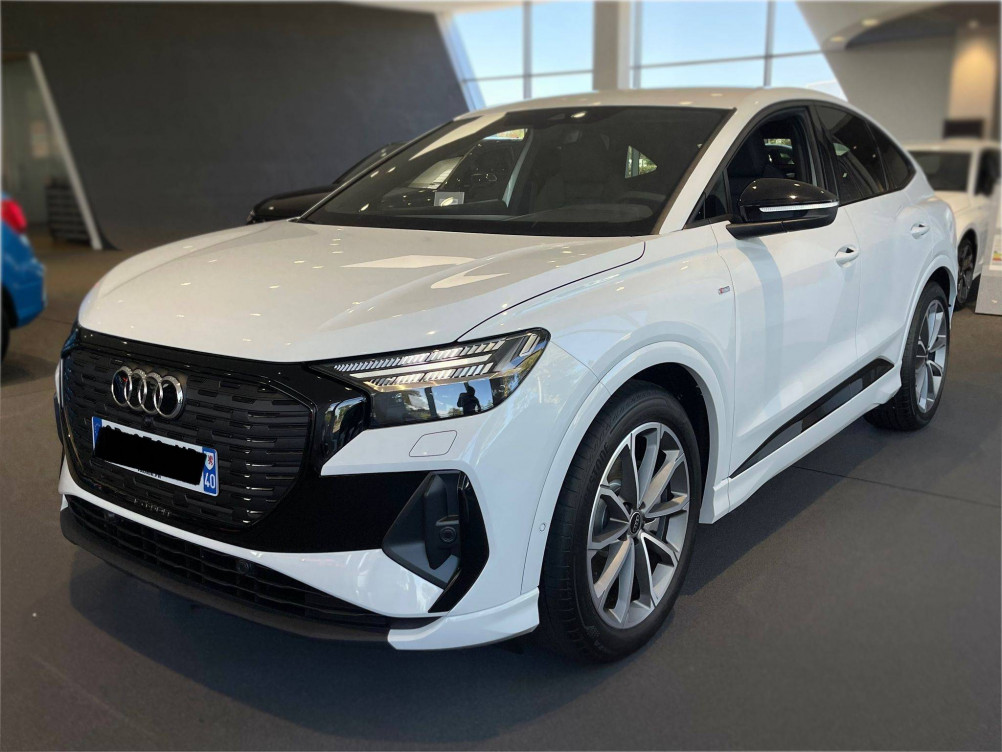 Acheter Audi Q4 Q4 e-tron Sportback 40 204 ch 82 kWh S line 5p neuf dans les concessions du Groupe Faurie