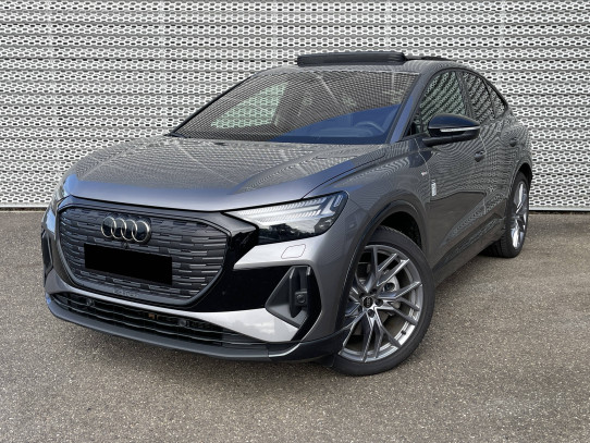 Acheter Audi Q4 Q4 e-tron Sportback 45 285 ch 82 kWh S line 5p neuve* dans les concessions du Groupe Faurie