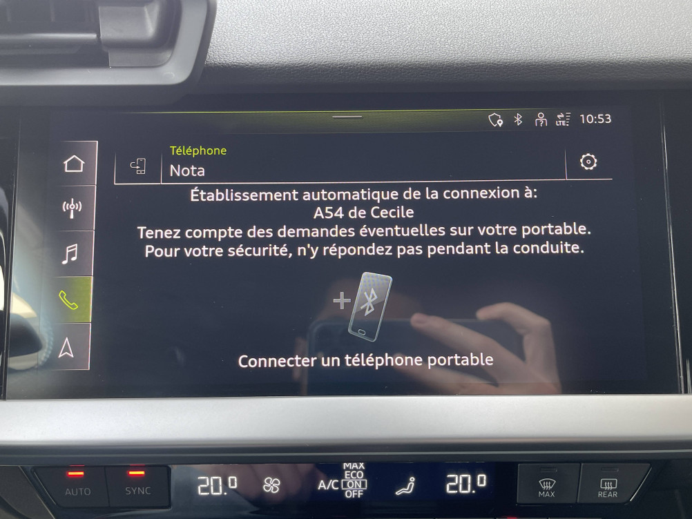 Acheter Audi A3 A3 Sportback 40 TFSIe 204 S tronic 6 S Line 5p occasion dans les concessions du Groupe Faurie