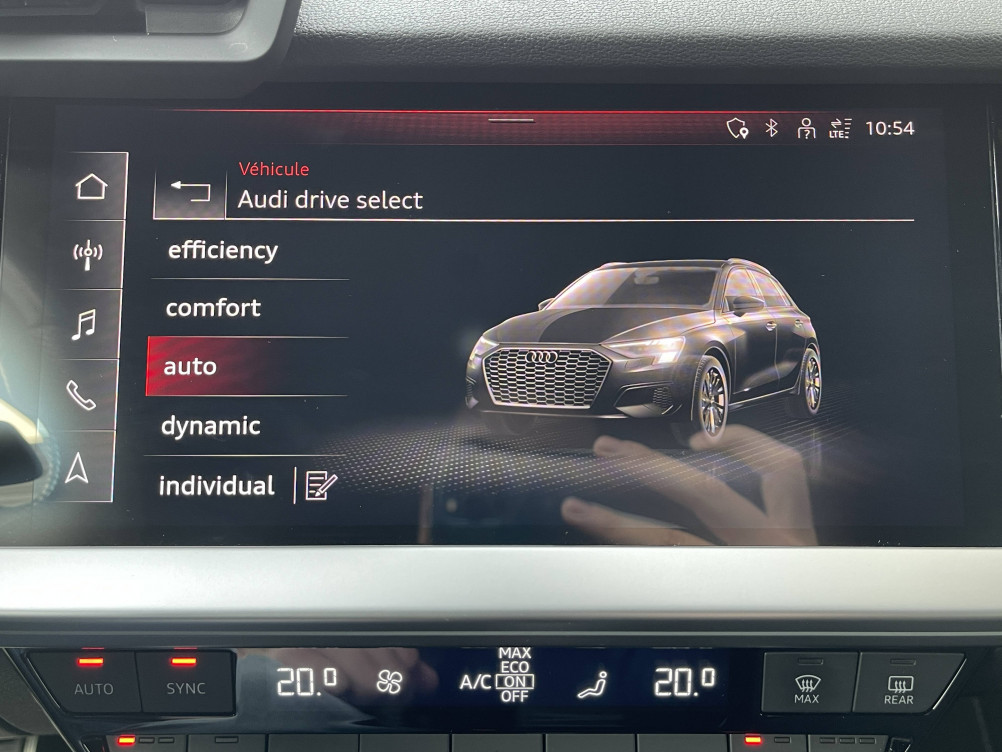 Acheter Audi A3 A3 Sportback 40 TFSIe 204 S tronic 6 S Line 5p occasion dans les concessions du Groupe Faurie