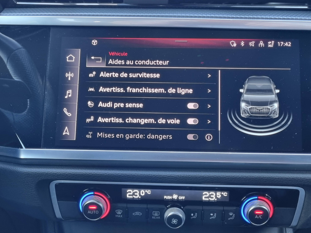Acheter Audi Q3 Q3 Sportback 35 TDI 150 ch S line 5p occasion dans les concessions du Groupe Faurie