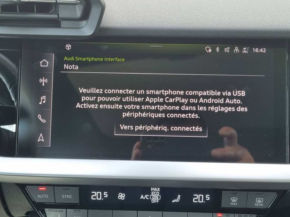 Acheter Audi A3 A3 Sportback 35 TDI 150 S tronic 7 Design Luxe 5p occasion dans les concessions du Groupe Faurie