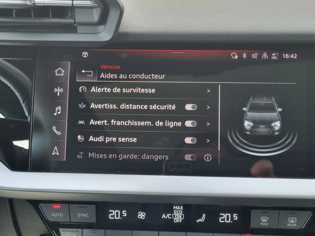Acheter Audi A3 A3 Sportback 35 TDI 150 S tronic 7 Design Luxe 5p occasion dans les concessions du Groupe Faurie