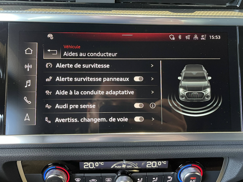 Acheter Audi Q3 Q3 35 TFSI 150 ch S tronic 7 S line 5p neuf dans les concessions du Groupe Faurie