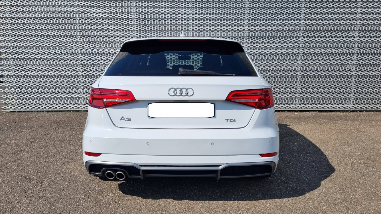 Acheter Audi A3 A3 Sportback 2.0 TDI 150 S tronic 7 S Line 5p occasion dans les concessions du Groupe Faurie