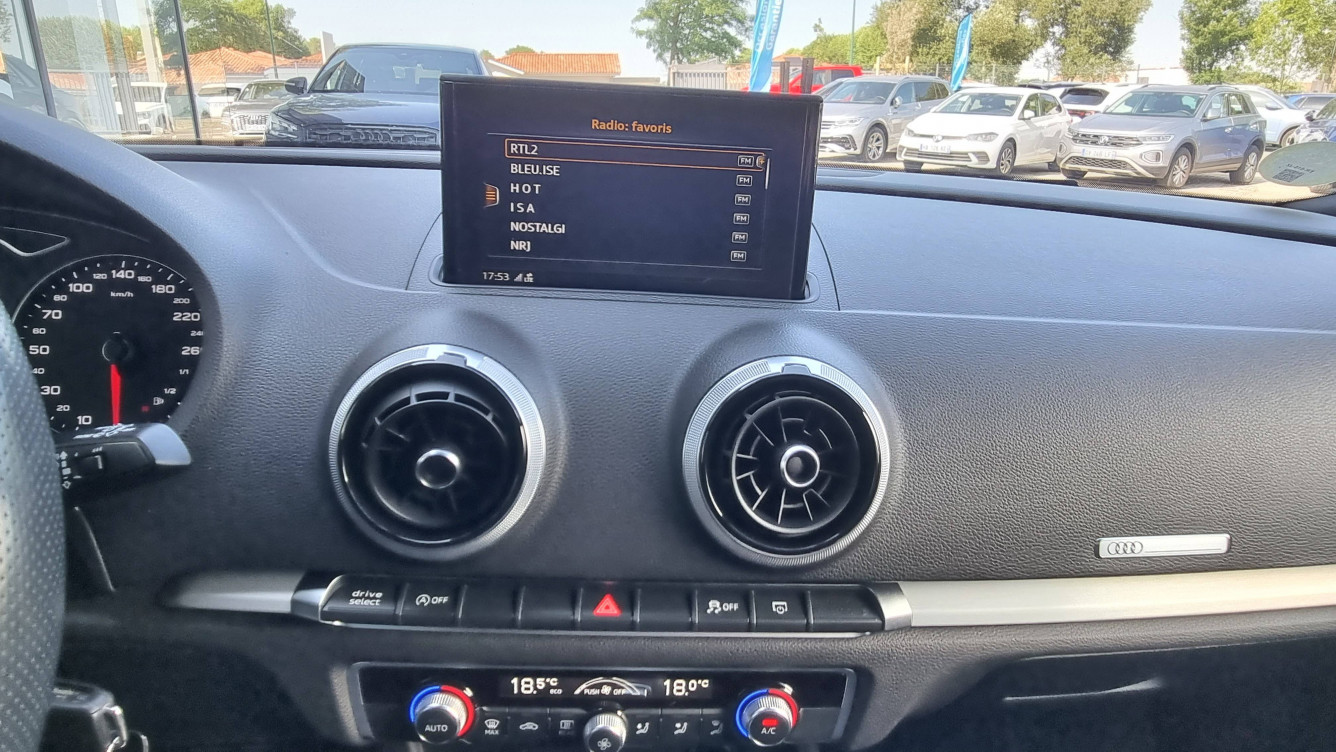 Acheter Audi A3 A3 Sportback 2.0 TDI 150 S tronic 7 S Line 5p occasion dans les concessions du Groupe Faurie