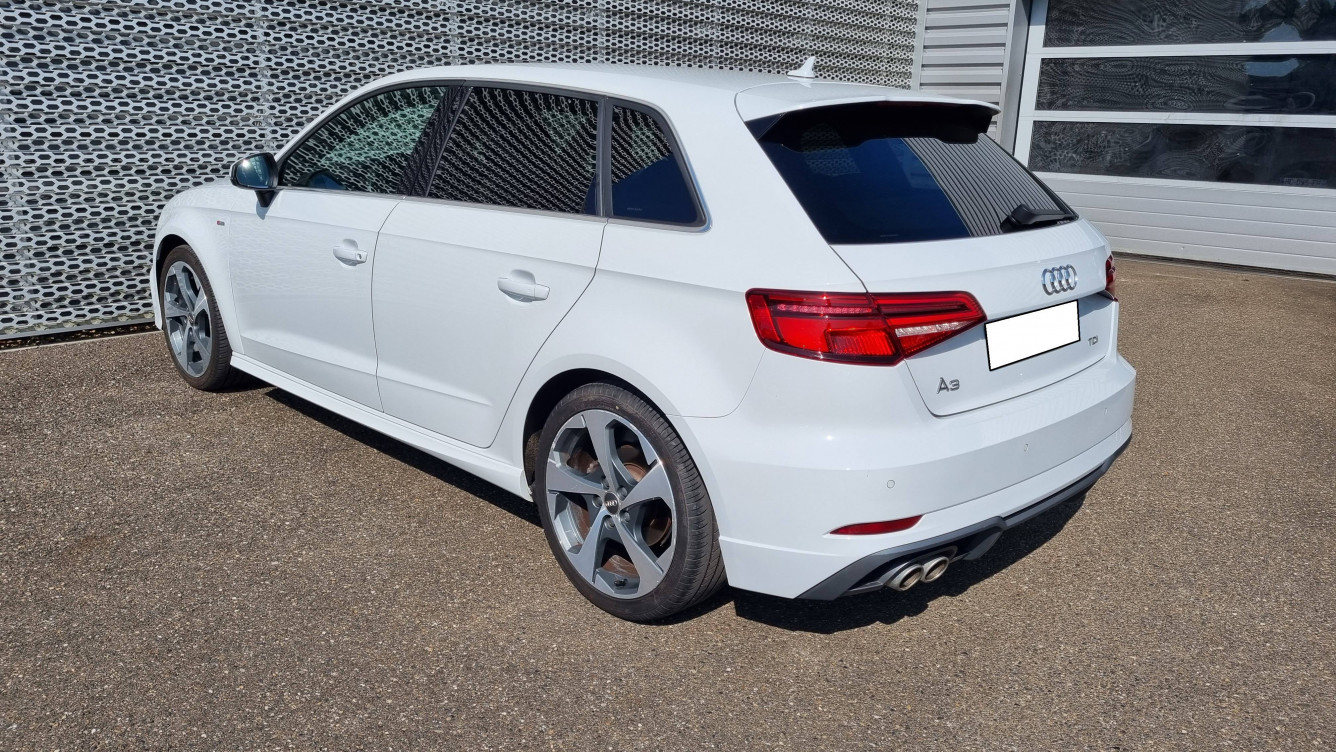 Acheter Audi A3 A3 Sportback 2.0 TDI 150 S tronic 7 S Line 5p occasion dans les concessions du Groupe Faurie