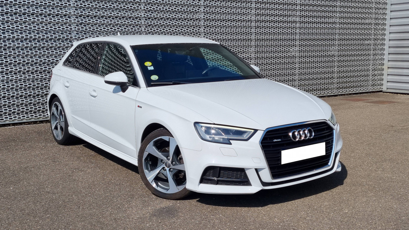 Acheter Audi A3 A3 Sportback 2.0 TDI 150 S tronic 7 S Line 5p occasion dans les concessions du Groupe Faurie