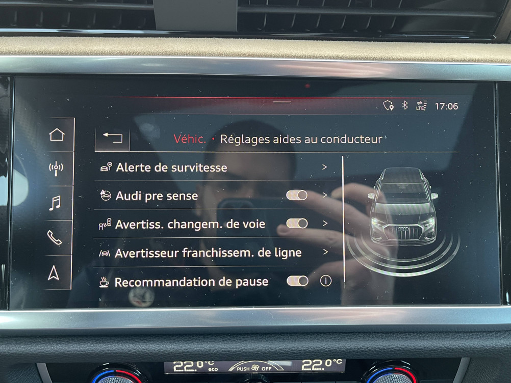 Acheter Audi Q3 Q3 45 TFSI 230 ch S tronic 7 Quattro S line 5p occasion dans les concessions du Groupe Faurie