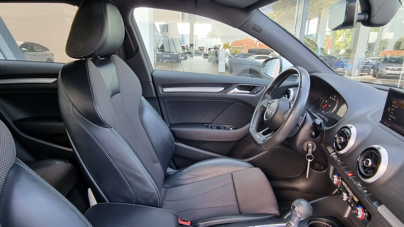 Acheter Audi A3 A3 Sportback 2.0 TDI 150 S tronic 7 S Line 5p occasion dans les concessions du Groupe Faurie