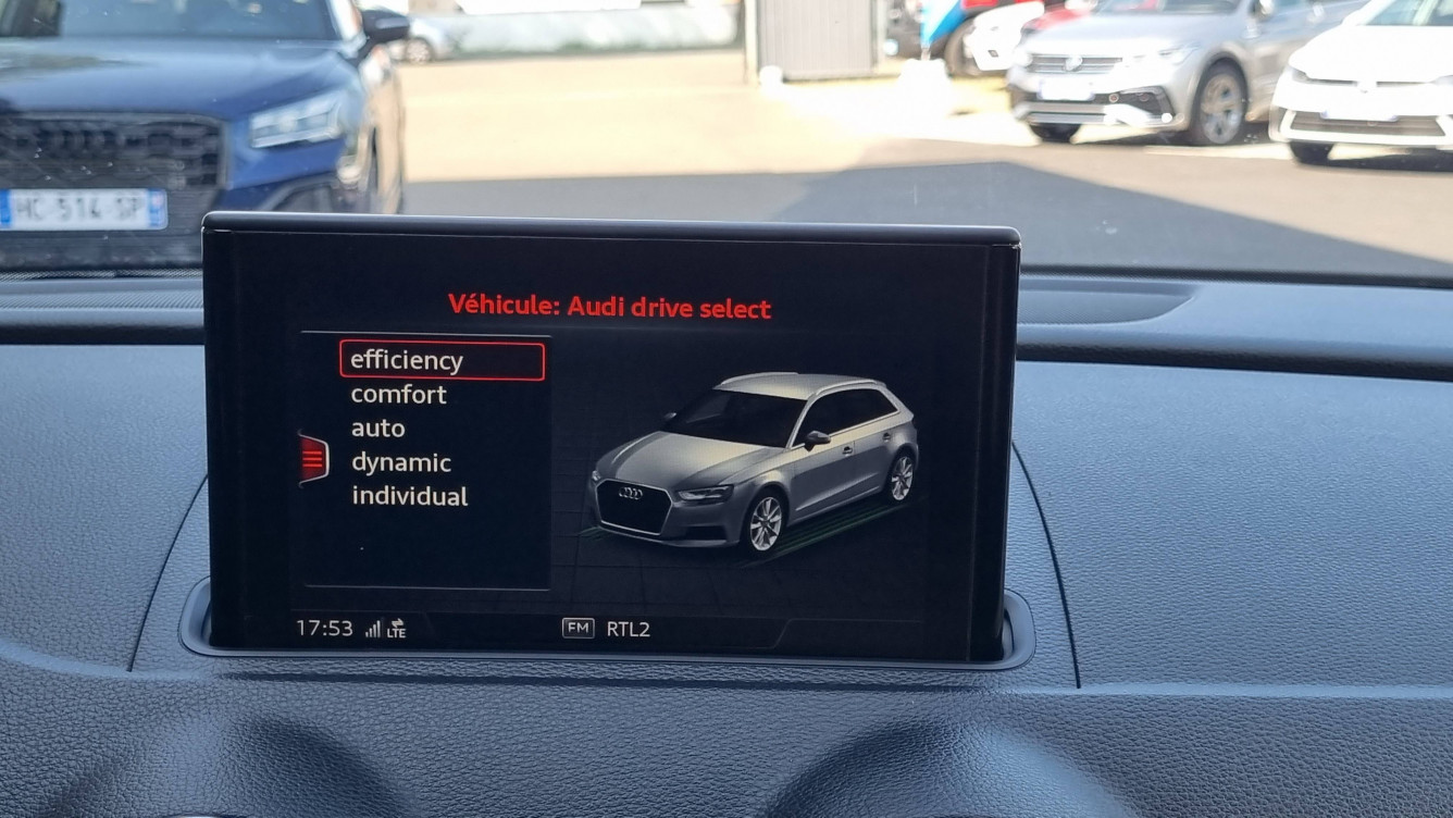 Acheter Audi A3 A3 Sportback 2.0 TDI 150 S tronic 7 S Line 5p occasion dans les concessions du Groupe Faurie