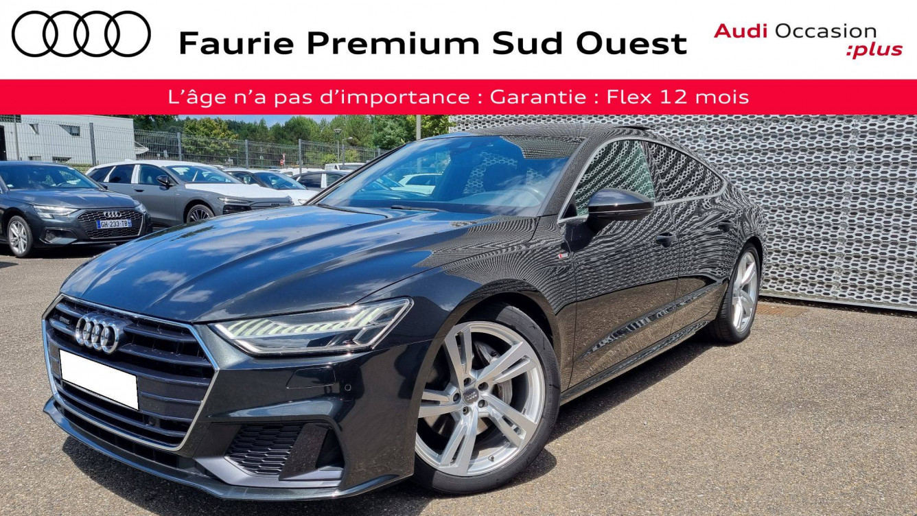 Acheter Audi A7 Sportback A7 Sportback 50 TDI 286 Tiptronic 8 Quattro S line 5p occasion dans les concessions du Groupe Faurie