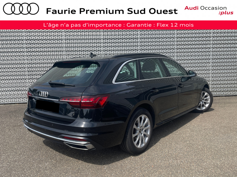 Acheter Audi A4 A4 Avant 40 TFSI 204 S tronic 7 Business Line 5p occasion dans les concessions du Groupe Faurie