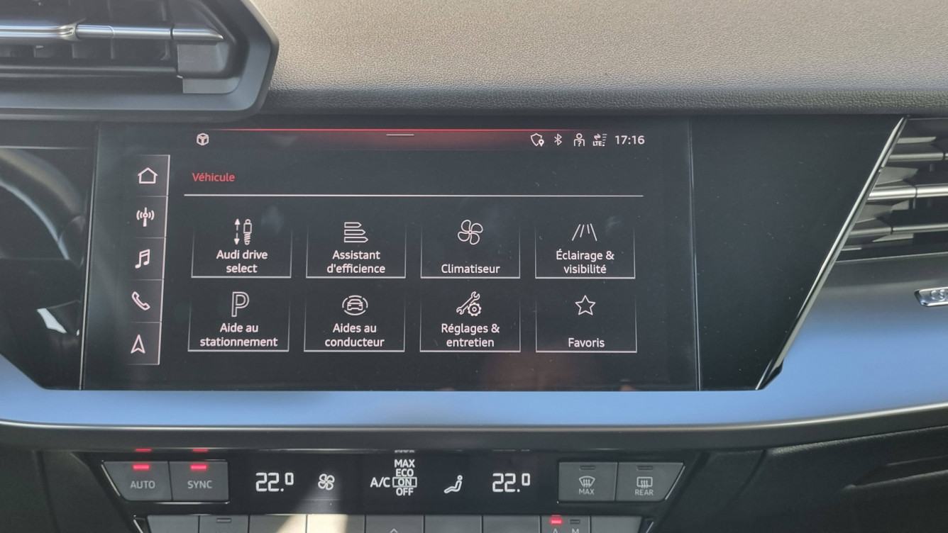 Acheter Audi A3 A3 Sportback 35 TFSI Mild Hybrid 150 S tronic 7 Business line 5p occasion dans les concessions du Groupe Faurie