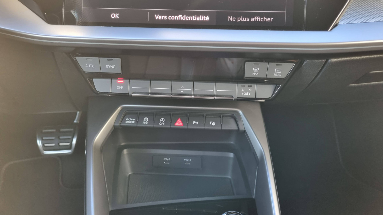 Acheter Audi A3 A3 Sportback 30 TFSI Mild Hybrid 110 S tronic 7 S Line 5p occasion dans les concessions du Groupe Faurie