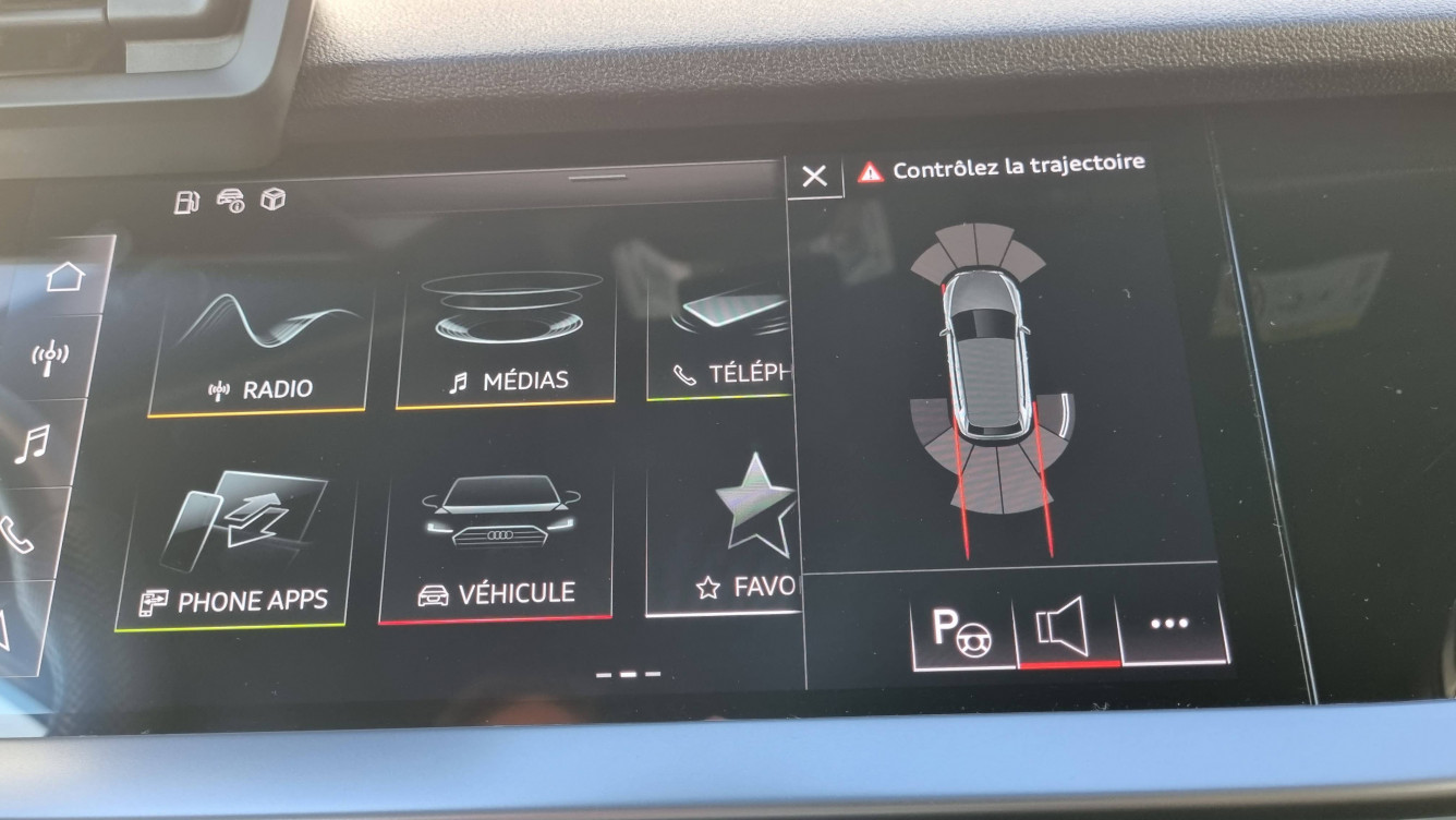 Acheter Audi A3 A3 Sportback 30 TFSI Mild Hybrid 110 S tronic 7 S Line 5p occasion dans les concessions du Groupe Faurie