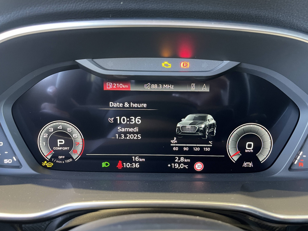 Acheter Audi Q3 Q3 Sportback 35 TFSI 150 ch S tronic 7 S line 5p neuf dans les concessions du Groupe Faurie