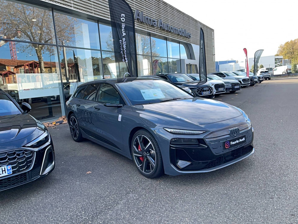 Acheter Audi A6 E-TRON S6 e-tron Avant 503 ch 100 kWh Quattro  5p neuf dans les concessions du Groupe Faurie