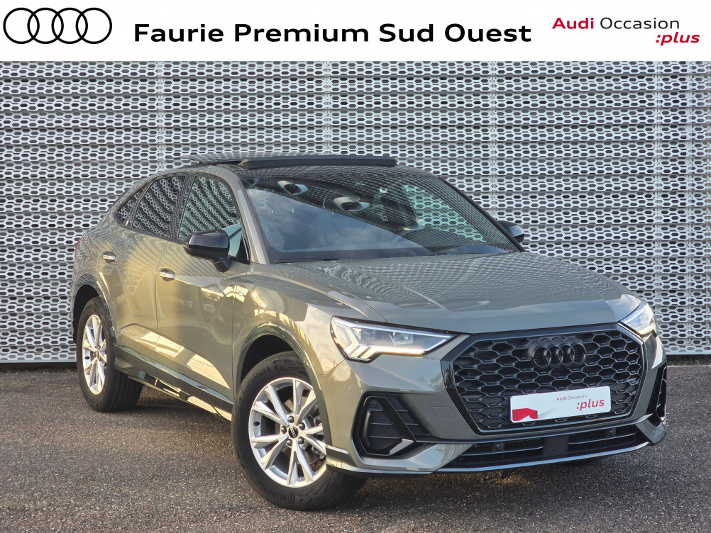 Acheter Audi Q3 Q3 Sportback 35 TDI 150 ch S tronic 7 S line plus 5p occasion dans les concessions du Groupe Faurie
