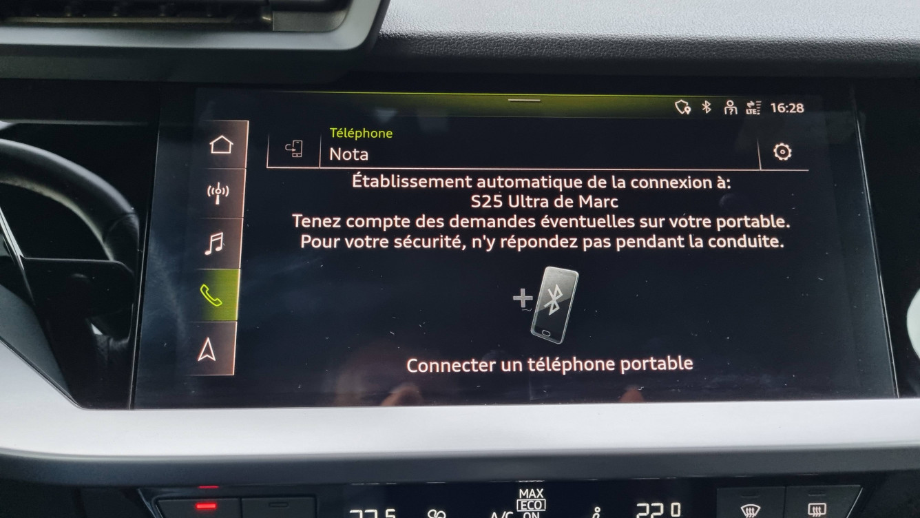 Acheter Audi A3 A3 Sportback 40 TFSIe 204 S tronic 6 S Line 5p occasion dans les concessions du Groupe Faurie