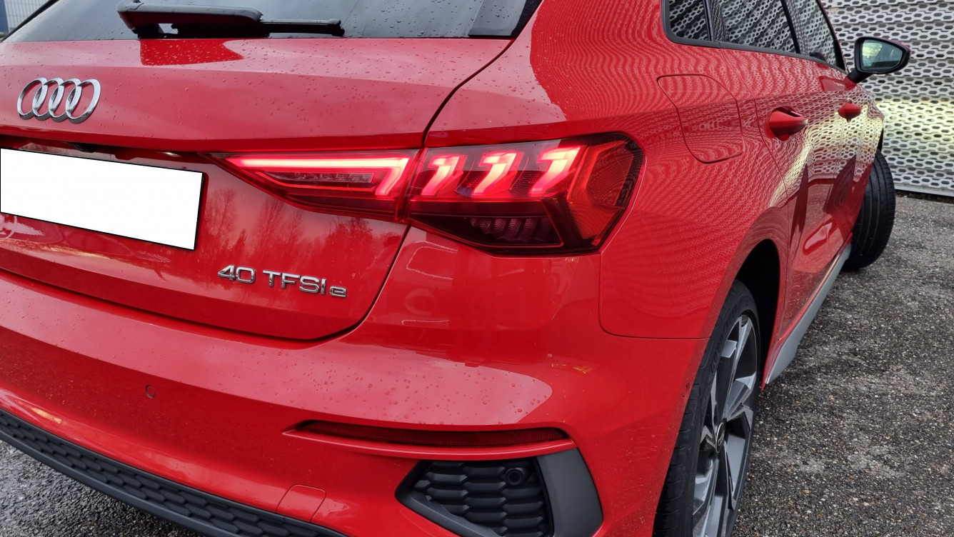 Acheter Audi A3 A3 Sportback 40 TFSIe 204 S tronic 6 S Line 5p occasion dans les concessions du Groupe Faurie