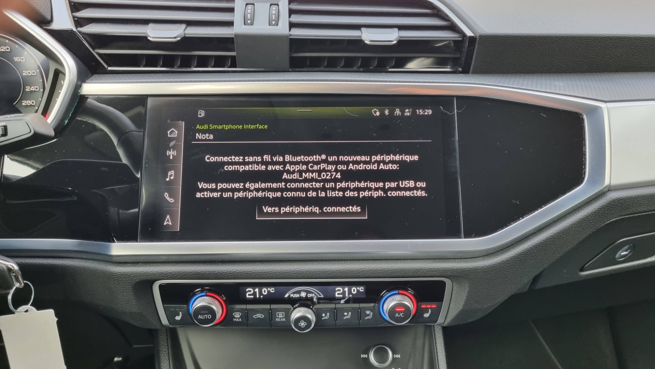 Acheter Audi Q3 Q3 Sportback 35 TFSI 150 ch S tronic 7 Advanced 5p occasion dans les concessions du Groupe Faurie