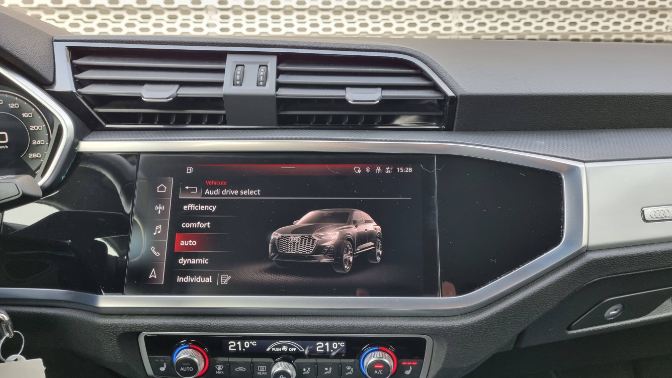 Acheter Audi Q3 Q3 Sportback 35 TFSI 150 ch S tronic 7 Advanced 5p occasion dans les concessions du Groupe Faurie