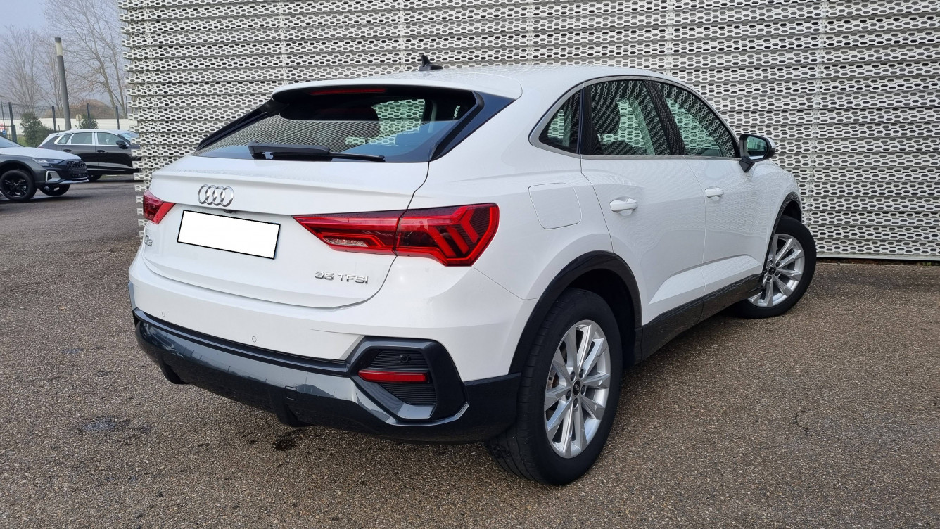 Acheter Audi Q3 Q3 Sportback 35 TFSI 150 ch S tronic 7 Advanced 5p occasion dans les concessions du Groupe Faurie