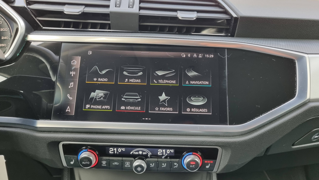 Acheter Audi Q3 Q3 Sportback 35 TFSI 150 ch S tronic 7 Advanced 5p occasion dans les concessions du Groupe Faurie