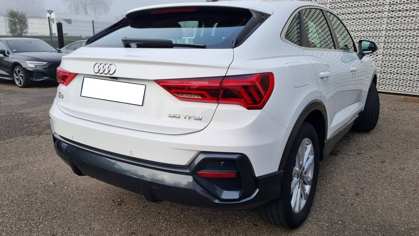 Acheter Audi Q3 Q3 Sportback 35 TFSI 150 ch S tronic 7 Advanced 5p occasion dans les concessions du Groupe Faurie