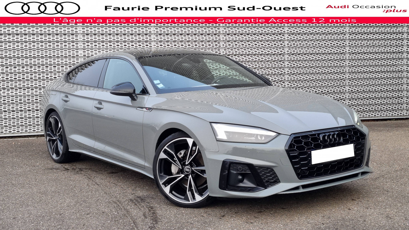 Acheter Audi A5 A5 Sportback 40 TDI 190 S tronic 7 S Line 5p occasion dans les concessions du Groupe Faurie