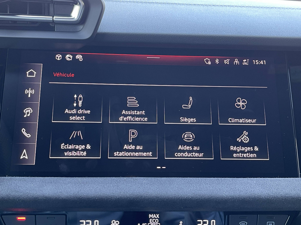 Acheter Audi A3 A3 Berline TFSI Mild Hybrid 150 S tronic 7 S line 4p neuf dans les concessions du Groupe Faurie