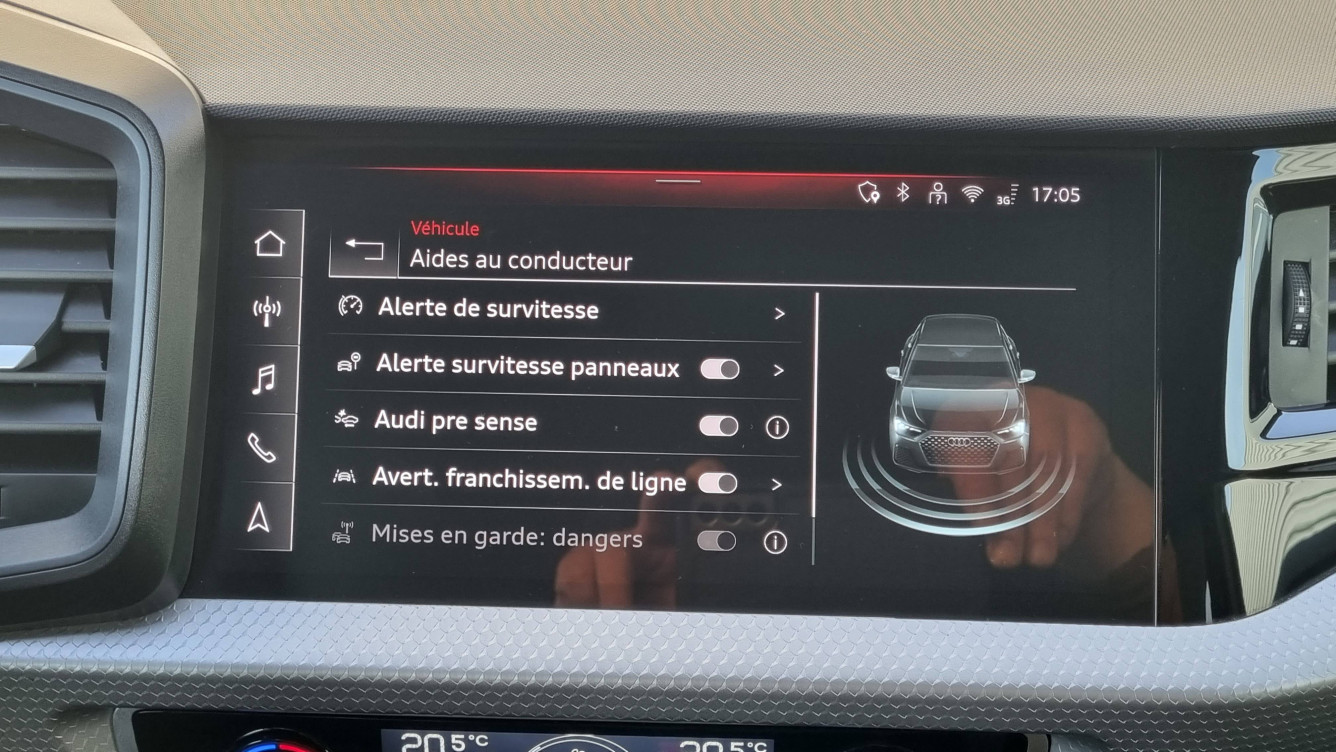 Acheter Audi A1 A1 Sportback 30 TFSI 116 ch S tronic 7 S Line Plus 5p occasion dans les concessions du Groupe Faurie