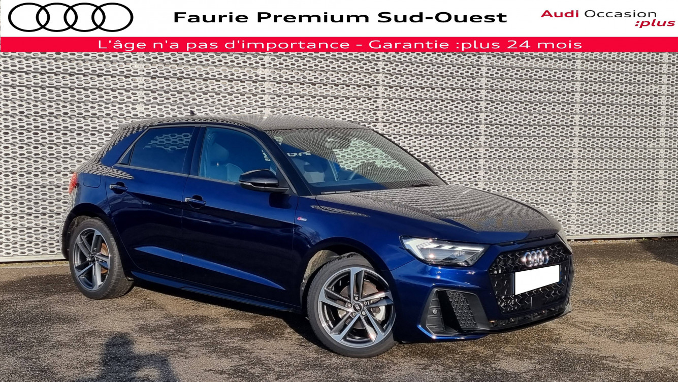 Acheter Audi A1 A1 Sportback 30 TFSI 116 ch S tronic 7 S Line Plus 5p occasion dans les concessions du Groupe Faurie