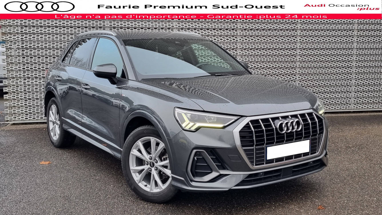 Acheter Audi Q3 Q3 35 TDI 150 ch S tronic 7 S line 5p occasion dans les concessions du Groupe Faurie