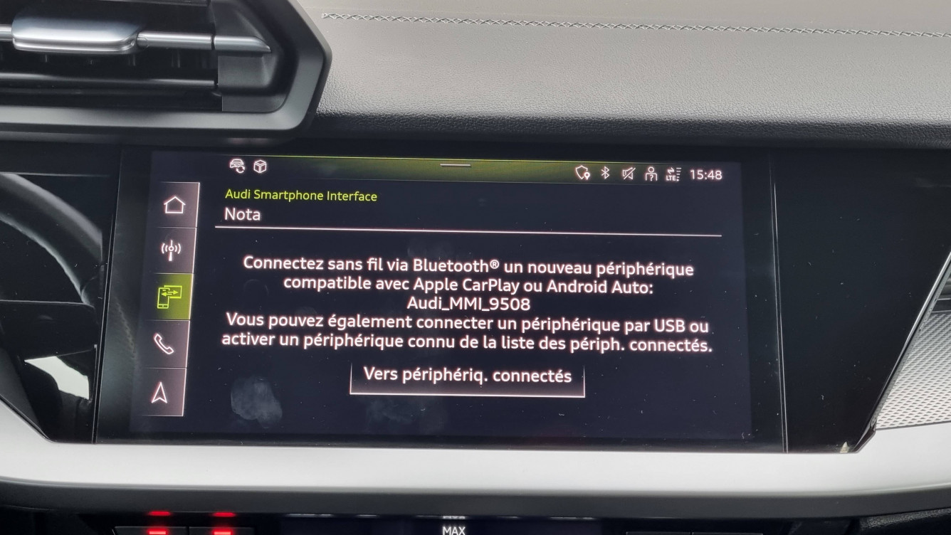 Acheter Audi A3 A3 Sportback 30 TDI 116 S tronic 7 S Line 5p occasion dans les concessions du Groupe Faurie