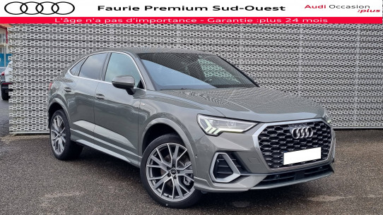Acheter Audi Q3 Q3 Sportback 45 TFSIe  245 ch S tronic 6 S line 5p occasion dans les concessions du Groupe Faurie