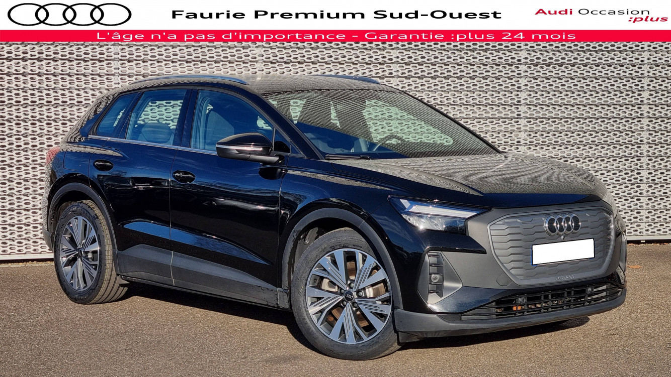 Acheter Audi Q4 Q4 e-tron 40 204 ch 82 kWh Business Executive 5p occasion dans les concessions du Groupe Faurie
