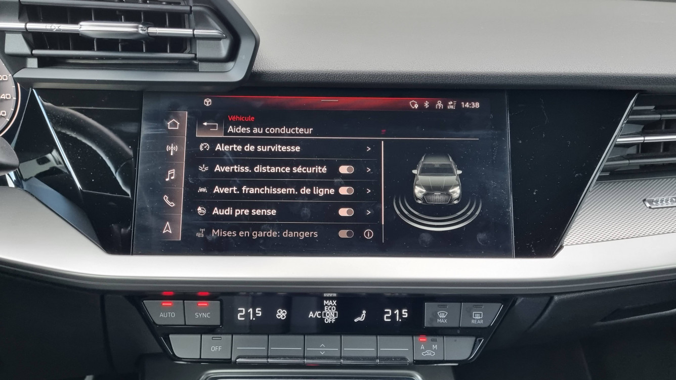 Acheter Audi A3 Sportback A3 Sportback 35 TDI 150 S tronic 7 Design Luxe 5p occasion dans les concessions du Groupe Faurie