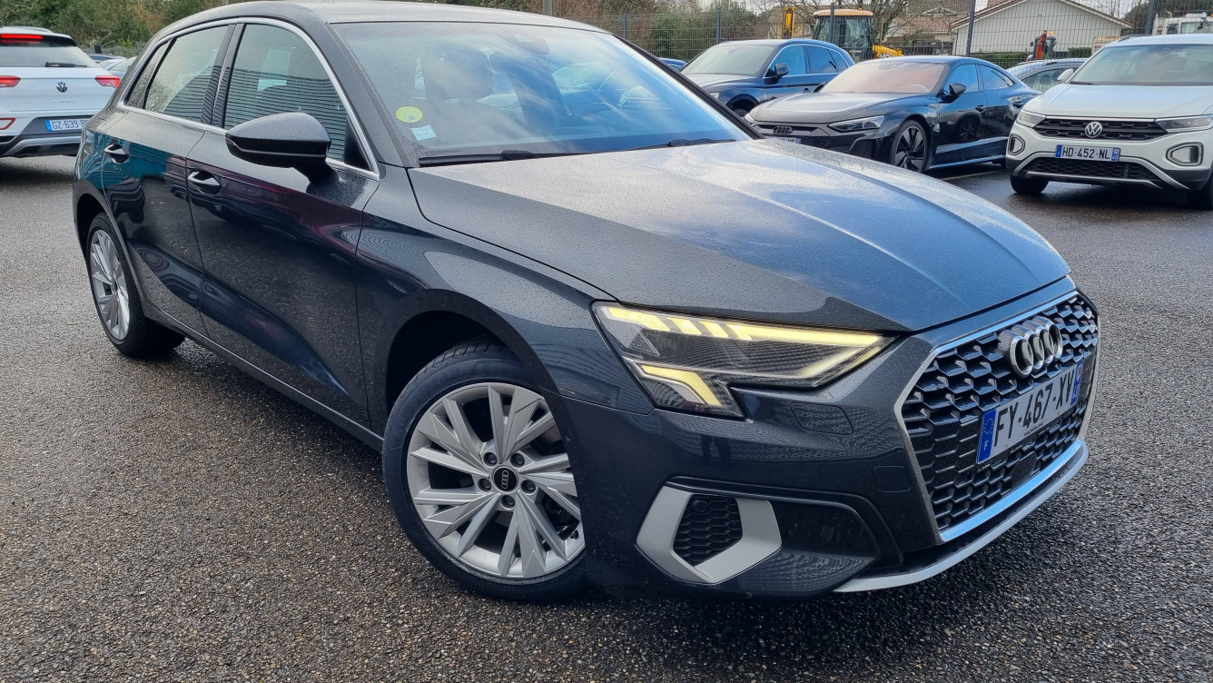 Acheter Audi A3 Sportback A3 Sportback 35 TDI 150 S tronic 7 Design Luxe 5p occasion dans les concessions du Groupe Faurie