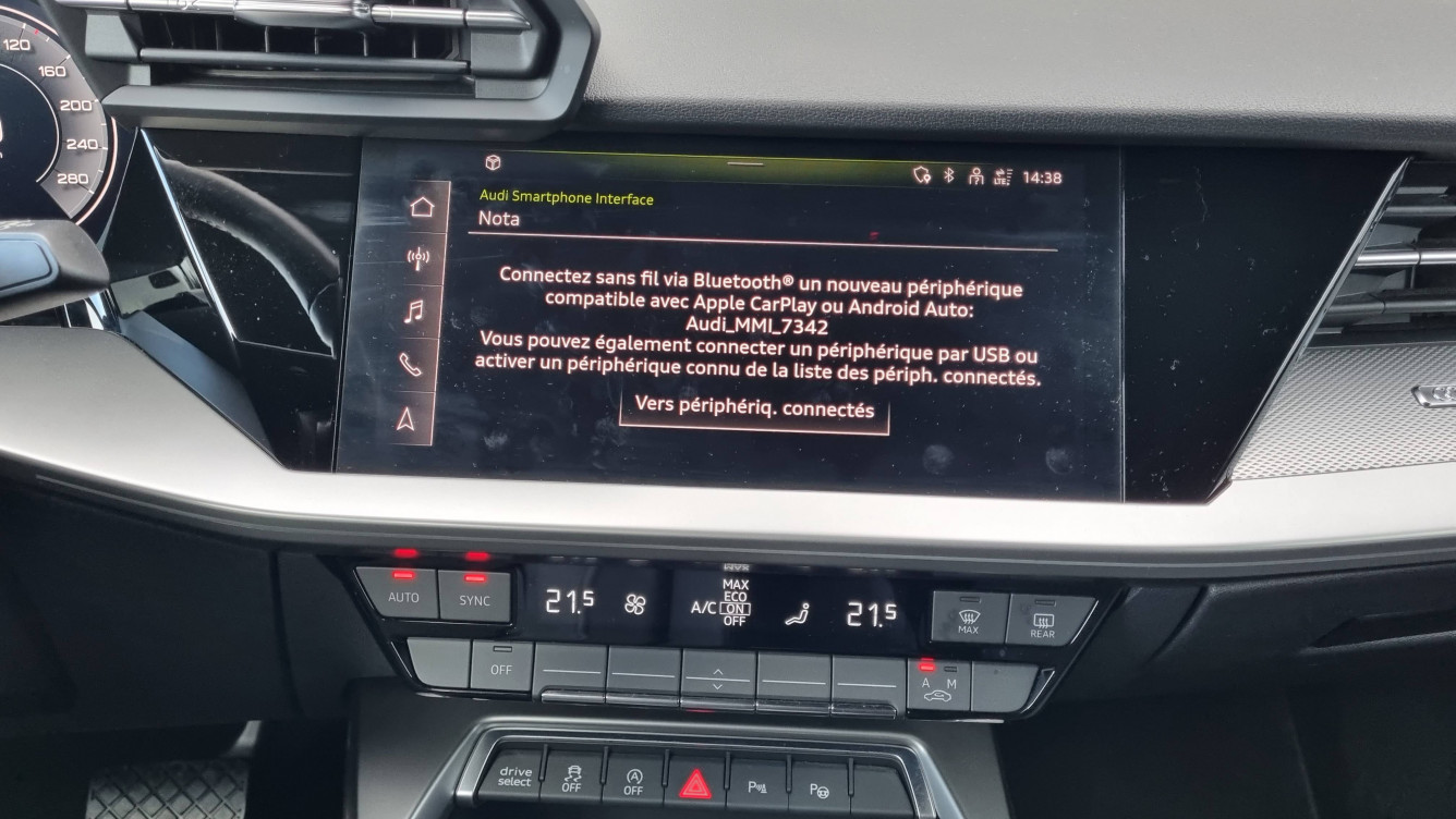 Acheter Audi A3 Sportback A3 Sportback 35 TDI 150 S tronic 7 Design Luxe 5p occasion dans les concessions du Groupe Faurie