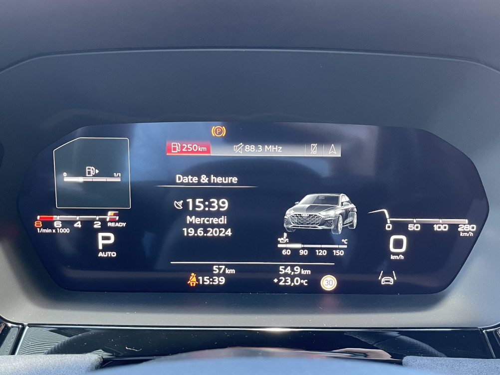 Acheter Audi A3 A3 Berline TFSI Mild Hybrid 150 S tronic 7 S line 4p neuf dans les concessions du Groupe Faurie