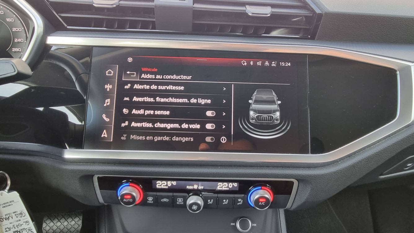 Acheter Audi Q3 Q3 35 TFSI 150 ch S tronic 7 Advanced 5p occasion dans les concessions du Groupe Faurie